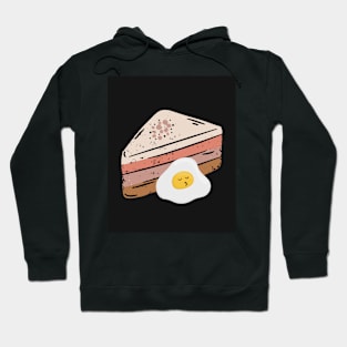 Sandwiches and eggs Hoodie